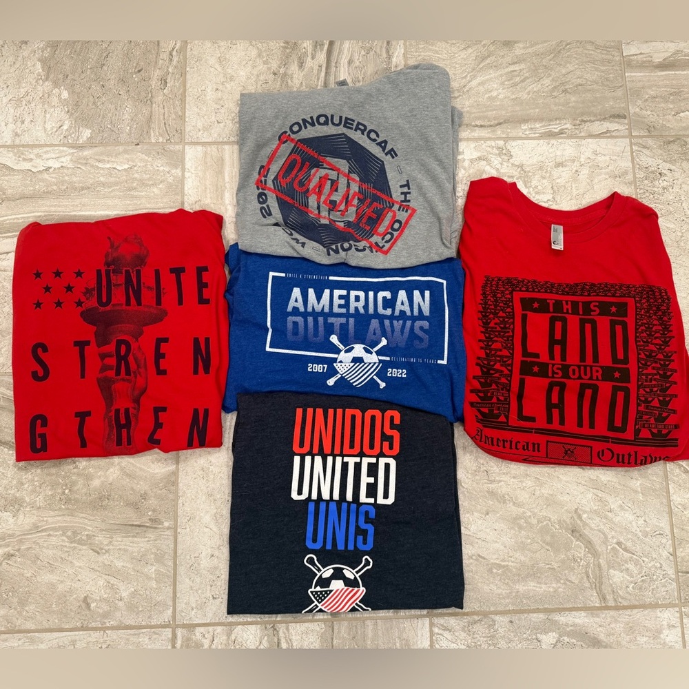 4 Pack of American Outlaws Shirts